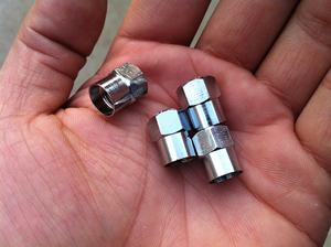 Tapas de válvula de neumático de coche, de latón, 8V1, válvulas de neumático - Product Image 5