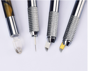 Maquillage Permanent 3D Sourcil Tatouage Manuel Stylo En Acier Inoxydable Maquillage Microblading Stylo <span class=keywords><strong>Microblanding</strong></span> Stylo Pluma Tatouage - Product Image 5