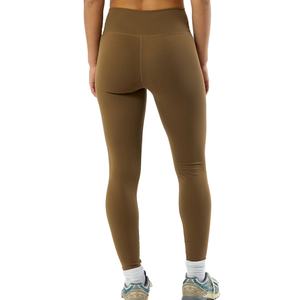 Leggings de yoga pour femmes personnalisables avec logo/motif, taille mi-haute élastique, respirants, en polyester/coton écologique, pour le sport (vente en gros) - Product Image 2
