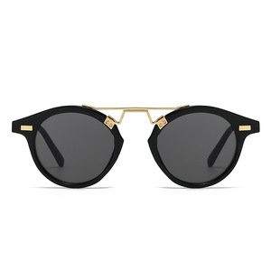 Gafas de Sol Nuevas Retro con Marco Redondo Pequeño de Metal, Estilo Aviador, Protección Solar Especial para Conducir, para Hombres Europeos y Americanos - Product Image 6