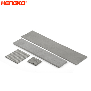 Hengko Tùy Chỉnh 0.1 Để 90 Micron SS 316L Tấm Lọc Bột Thép Không Gỉ Tấm Xốp Thiêu Kết Lọc Cho Ngành Công Nghiệp Thực Phẩm - Product Image 2