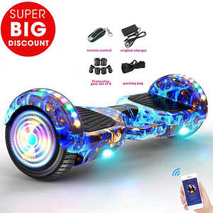 Vente en gros de trottinettes électriques à équilibrage pour enfants et adultes, <span class=keywords><strong>hoverboard</strong></span> à équilibrage avec bluetooth - Product Image 2