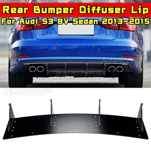 ดิฟฟิวเซอร์กันชนหลัง สปอยเลอร์ สำหรับ Audi S3 8V Sedan ปี 2013-2015  แผ่นปิดกันชนหลัง  สำหรับอุปกรณ์ตกแต่งรถยนต์ Audi S3 - Product Image 2