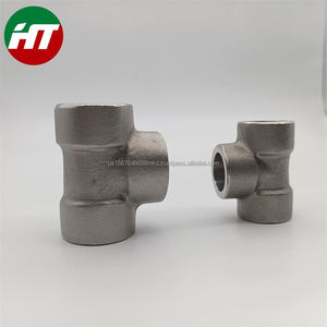 ASME B16.11 ASTM A182 Super Duplex Socket Soldadura Forjado Accesorios DIN 1,4835 1,4462 Acero Precio competitivo Accesorios de tubería - Product Image 5