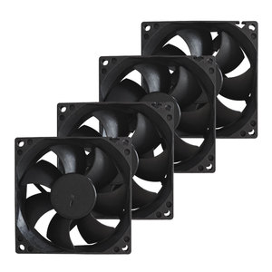 8025 80 mét 12V không chổi than dòng chảy hướng trục quạt tản nhiệt động cơ Highspeed không ồn ào Cooler Quạt thông gió cho DC/AC/Ec dòng điện - Product Image 1