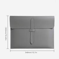 Carpeta Profesional para Documentos, Organizador de Archivos de Cuero PU, Bolsa de Almacenamiento Tamaño Carta, Bolsa de Presentación, Carpeta de Negocios