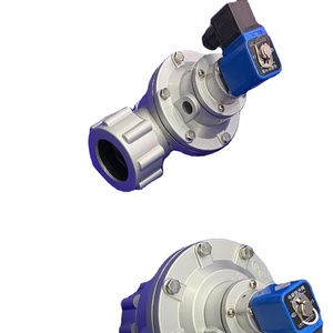 DMF-ZM-20 di alta qualità 24V 110V 220V ad angolo retto tipo di filettatura con valvola a solenoide ad aria dado per depolveratore