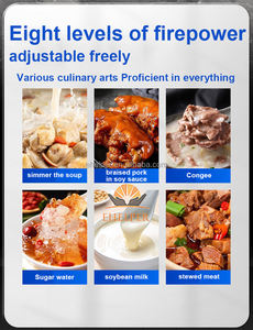 เตาผัดอัตโนมัติแบบเหนี่ยวนำพร้อมระบบปรับเอียง | ระบบทำความร้อนด้วยแม่เหล็กไฟฟ้าแบบเร็ว พร้อมตัวตั้งเวลาและควบคุมอุณหภูมิแบบดิจิทัล สำหรับร้าน<span class=keywords><strong>อาหาร</strong></span>และครัวกลาง - Product Image 6