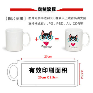 Impression Pioneer Ceramic Mug With Handle Durable Logo Customization Business <b>Gift</b> - Product Image 5