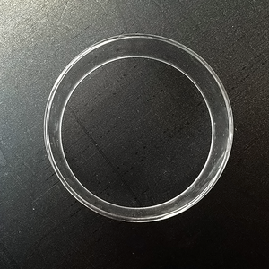 하이 퀄리티 전체 크기 석영 튜브 내열성 투명 석영 유리 튜브 용광로 용 - Product Image 1