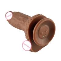 Vibrateur télescopique chauffant à télécommande, 3 fréquences, en silicone, sûr pour le corps, masseur personnel, étanche, jouet bien-être