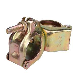 Chất lượng cao Q235 thép di động giàn giáo <span class=keywords><strong>Coupler</strong></span> nhà máy giả mạo đôi xoay khớp nối nhúng nóng Thang giàn giáo bộ phận - Product Image 5