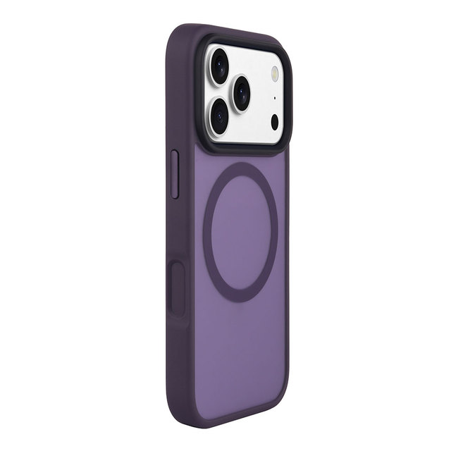 Hard PC Matte Translucent Anti-scratch Phone Case Magnetic Solid Phone Cover for iPhone 17 Air Pro Max Support Wireless Charging