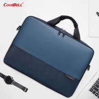 CoolBELL – sacoche multifonctionnelle étanche pour ordinateur portable, porte-documents de grande capacité, en Polyester, pour voyage d'affaires, sacs pour ordinateur portable de 15.6 pouces