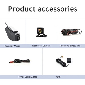 JX19 4G GPS 추적기 라이브 스트리밍 대시 캠 차량 GPS 추적 듀얼 렌즈 전면 및 오두막 직면 카메라 1080P HD DVR 비디오