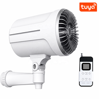 Máquina de Humo de Seguridad Inteligente Tuya de Alta Velocidad, Sistema de Nebulización Antirrobo, Respuesta Rápida en 1 Segundo, Generador de Humo No Tóxico