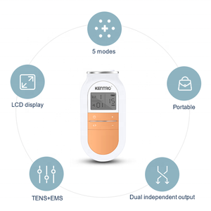 Alat stimulasi otot Unit TENS pijat tubuh mesin terapi <span class=keywords><strong>Digital</strong></span> pemijat otot electrosperator pereda nyeri - Product Image 5