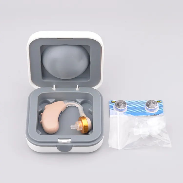 Aide auditive BTE de haute qualité pour vieil homme pour perte auditive amplificateur de son Audifonos AXON V-185