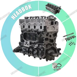 HEADBOK en kaliteli dizel motor 3L silindir bloğu 2.8L Toyota Hiace Hilux için