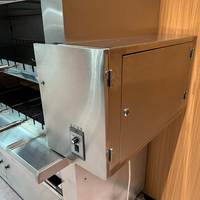 Barbecue électrique rotatif automatique moderne en acier inoxydable de qualité supérieure avec rôtissoire à charbon de bois