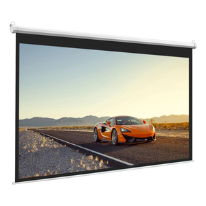 Màn Chiếu Động Cơ <span class=keywords><strong>70X70</strong></span> Inch Màn Chiếu Điện Cho Rạp Hát Tại Nhà - Product Image 1