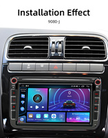 Reproductor Multimedia para Auto BQCC de 8 Pulgadas con Pantalla IPS Android para Volkswagen Golf 5 6 Polo Passat B6 B7 CC Skoda Jetta, Carplay, 4G, Wifi, GPS