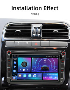 מערכת מולטימדיה לרכב BQCC בגודל 8 אינץ' עם מסך אנדרואיד IPS עבור פולקסווגן גולף 5 6 פולו פאסאט B6 B7 CC סקודה ג'טה, תומכת בקרפליי, 4G, Wifi ו-GPS - Product Image 6