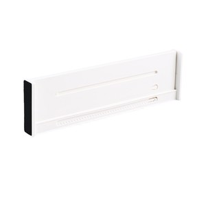 Organisateur de tiroir extensible blanc 27-45 cm, séparateur de rangement extensible pour l'organisation des couverts de cuisine - Product Image 5