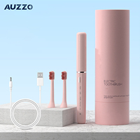 Brosse à dents électrique sonique de voyage, étanche IPX7, blanchiment des dents, rechargeable, modes réglables, portable pour adultes