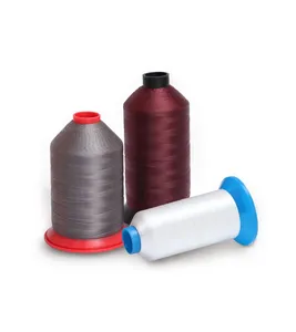ミシン100% リサイクルナイロン66接着糸縫製用無料サンプル工場ODM OEM 150D/3高粘着性GRS認定