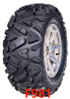 Pneus ATV UTV 4.10-6 13X5.00-6 145/70-6 19X7-8 22X11-10 sans chambre à air tout-terrain Quad Off-road E4 OEM Vente en gros Usine chinoise