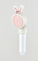 Douche à main moderne en plastique ABS écologique pour enfants, avec filtre en coton PP, jet unique, pour salle de bain
