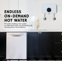 220V 5.5KW Smart petite taille chauffe-eau chauffe-eau électrique instantané sans réservoir hôtel geyser d'eau pour maison salle de bain utilisation