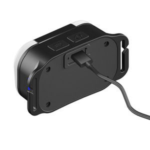 Lampe frontale COB rechargeable 1000 mAh LED à double faisceau pour exploration en extérieur avec charge Type C - Product Image 4