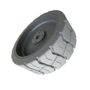 Pièces de rechange <span class=keywords><strong>Haulotte</strong></span> 2820302890 Pneu de roue OEM 15X5 pour élévateur à ciseaux <span class=keywords><strong>Haulotte</strong></span> C12 C14 - Product Image 4