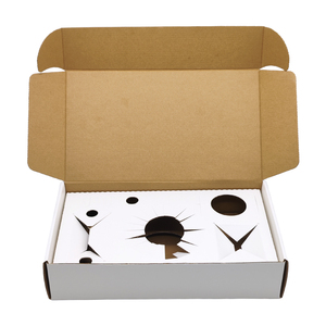 Tùy chỉnh tinh tế sóng bưu phẩm nến chăm sóc da lọ công cụ Kit Sản phẩm đóng gói Hộp Quà Tặng Bao bì với chèn giấy - Product Image 3