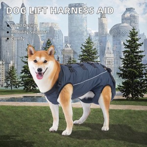 Tam Vücut Destekli Köpek Kaldırma Tasması Ayarlanabilir Askılı Kurtarma Askısı Yaşlı Köpekler için Saplı Evcil Hayvan Kaldırma Yeleği - Product Image 3