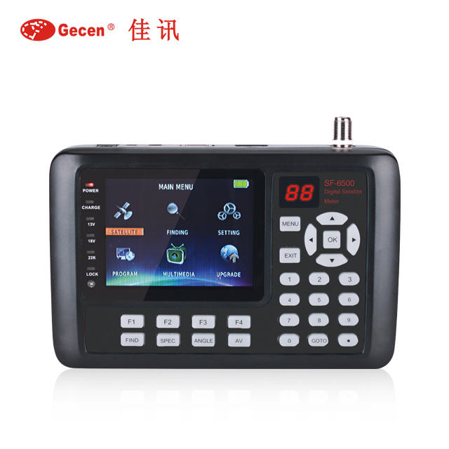 FTA DVB-S2 AHD Camera Professinal MPEG-4 HD Satellite Finder Meter
