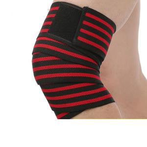 Bandes de soutien pour les genoux personnalisées avec logo, pour la musculation, les squats, soutien robuste pour la musculation - Product Image 1