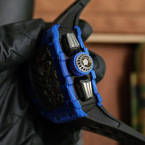 2026 New High Quality Luxury Men's Mechanical <b>Watch</b> Blue <b>Case</b> Mechanical <b>Watch</b> Designer RM Fashion <b>Watch</b> - Product Image 3