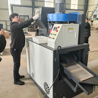 Granulateur de câbles automatique de haute qualité avec PLC, écologique et à haute productivité, pour le recyclage du fil de cuivre