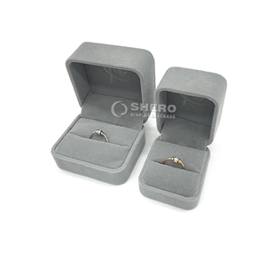 Luxury Velvet Jewelry Box Collection for Rings Necklaces Bracelets for Replaceable Insert for Professional Jewelers - Product Image 2