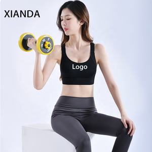 XIANDA Reggiseno Sportivo Personalizzabile OEM, Taglie Forti, con Coppe Fisse in Rete, Antiurto, per Palestra, Fitness e Yoga - Product Image 3