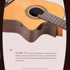 กีตาร์คลาสสิคไม้ชิงชันคุณภาพสูงสีพื้นพรีเมี่ยม - Product Image 2