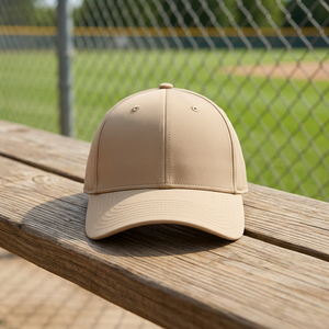 Casquette de baseball personnalisée à 6 panneaux, visière incurvée, profil moyen, style Dad Hat, en tissu éponge respirant/imperméable, avec nœuds brodés à la main, style sportif - Product Image 3