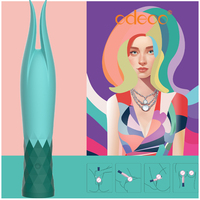 Odeco Fabrik Maßgefertigter Erwachsenen-Vagina-Vibrator G-Punkt und Rabbit Sexspielzeug für Frauen Silikon-Massagegerät