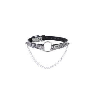 BDSM Sexprodukte Gothic Weiche PU-Leder Halskette Sexspielzeug SM Handschellen Katze Punk Sexy PU-Leder Choker - Product Image 6