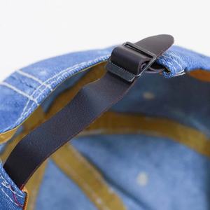 Flower Star Gorra de béisbol Venta al por mayor Gorra de béisbol vaquera con correa de cuero - Product Image 4