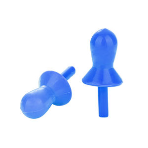 Tapones para los oídos de silicona de color naranja con reducción de ruido de 28dB, función de seguridad - Product Image 3