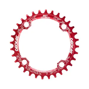 DECKAS Coroa BCD 104 34T 36T 38T Round Narrow Wide 104BCD 34 32 Teeth Mtb Bike Single Speed for m785 Aluminum 12V 11V